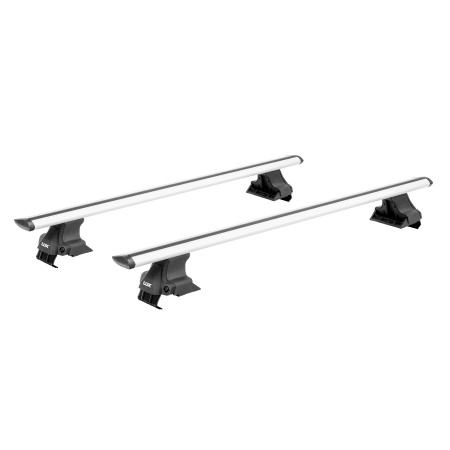 Багажники на крышу D-LUX 2 аэро-трэвэл (82мм) 1,3м на гладкую крышу от магазина ФаркопРос